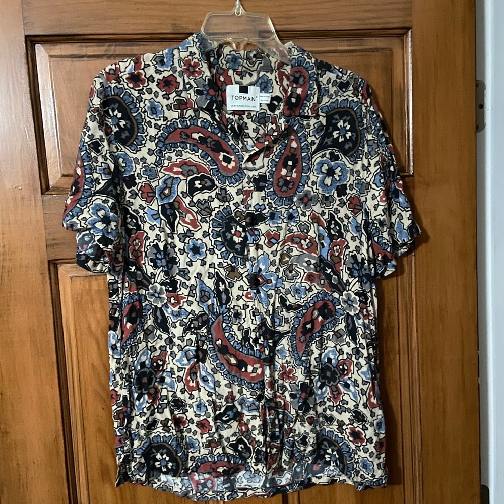 Topman button down shirt
